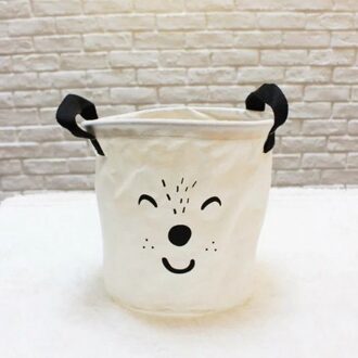 Grote Kleding Organizer Box Wasmand Speelgoed Opbergtas Waterdichte Vuile Kleren Mand Kleding Speelgoed Mand Ontvangen klein-beer-20x16cm