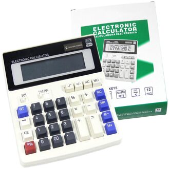 Grote Knoppen Kantoor Rekenmachine Grote Computer Sleutels Muti-functie Computer Batterij Calculator