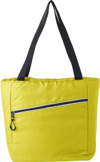 Grote koeltas draagtas - schoudertas - geel - 30 x 43 x 16 cm - 20 liter - Koeltassen