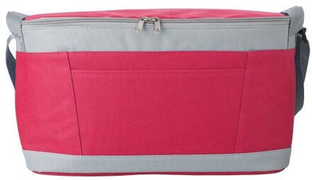 Grote koeltas rood/grijs 18 liter