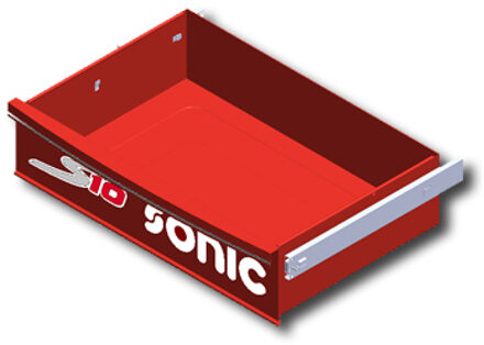 Grote lade voor S10 gereedschapwagen, rood 47319