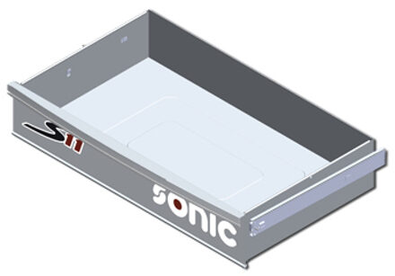 Grote lade voor S11 kar, grijs 47394