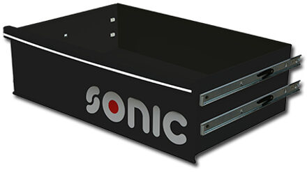 Grote lade z logo zwart voor S10 gereedschapwagen 4733115 47553