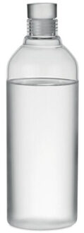 Grote lou borosilicaatglas 1l waterfles Wit - One size