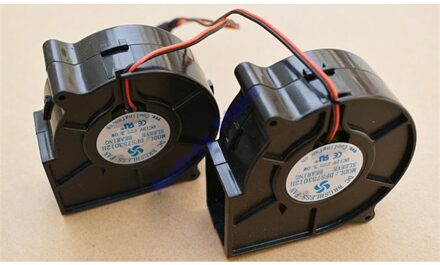 Grote Luchtvolume 0.3A DC6V-15V 3W 7530 Micro Dc Borstelloze Worm Air Blower Diy Barbecue Fan