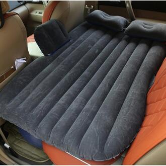 Grote Maat Duurzaam Auto Back Seat Cover Auto Luchtbed Reizen Bed Vochtbestendige Opblaasbare Matras Luchtbed Voor auto Interieur zwart