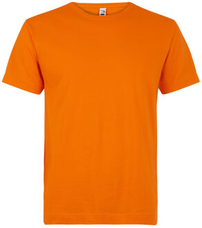 Grote maat t-shirts oranje 8XL oranje - Feestshirts Multikleur