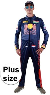 Grote Maten Race Coureur Verkleed Overall Voor Heren 58 (3xl)