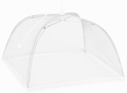 Grote Mesh Screen Voedsel Covers Pop-Up Mesh Screen Beschermen Voedsel Cover Tent Dome Net Paraplu Picknick Voedsel Protector