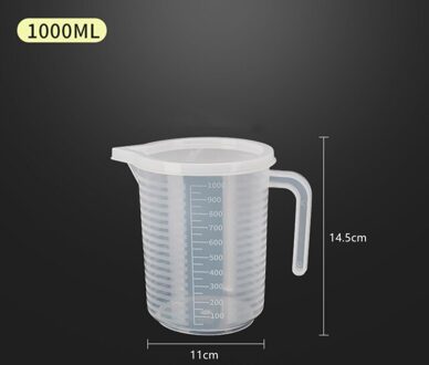 Grote Meten Container Grote Zwembad Maatbeker Chemicaliën Ook Gebruikt Voor Motor Olie Meten, Gazon Meten, Loog Container 1000ml