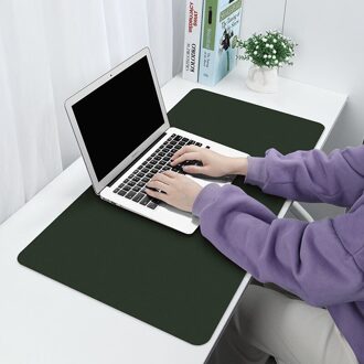 Grote Muismat Extra Grote Antislip Bureau Pad Waterdicht Pu Lederen Bureau Tafel Protector Gaming Muis Mat Voor spel Kantoor Werk 80x40cm 4
