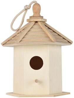 Grote Nest Dox Nest Huis Vogelhuisje Vogelhuisje Doos Vogel Houten Box Mooie Handgemaakte Outdoor Vogelnest birdhouse Diy Huisdier