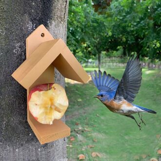 Grote Nest Huis Vogel Doos Houten Vogel Huis Nest Creatieve Outdoor Vogelhuisje Houten Doos Opknoping Vogel Huis Tuin Decor