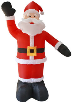 grote opblaasbare kerstman - 180 cm - met verlichting