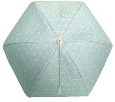 Grote Opvouwbare Geïsoleerde Waterdichte Voedsel Cover Tent met Aluminiumfolie voor Thuis Buiten Houden Vliegt Bugs Muggen Oranje