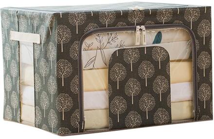 Grote Opvouwbare Kleding Opbergtas Kleding Quilt Afwerking Organizer Stroage Doos Opvouwbare Deken Quilt Reizen Luggagbag Voor Thuis C