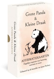 Grote Panda & Kleine Draak - Affirmatiekaarten - James Norbury