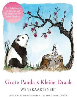 Grote Panda & Kleine Draak - Wenskaartenset -  James Norbury (ISBN: 9789464043563)