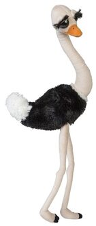 grote pluche struisvogel knuffel dier - 65 cm - Vogel knuffels Multikleur