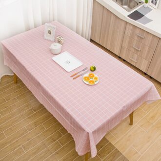 Grote Rechthoek Tafel Dekken Doek Vegen Schoon Party Tafelkleed Covers Party Decor roze