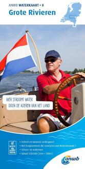 Grote Rivieren - Anwb Waterkaart - (ISBN:9789018046033)