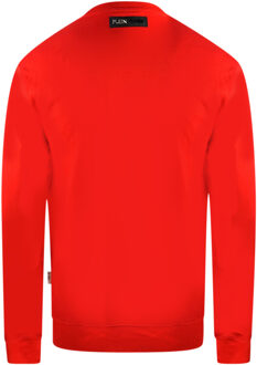 grote rode trui met tijgerlogo Rood