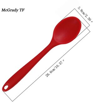 Grote Siliconen Bakvormen Keuken Lepel Grade Non-stick Siliconen Rubber Met Core Lepels En Scoop Keuken Accessoires