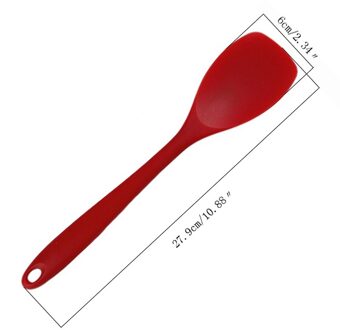 Grote Siliconen Met Core Lepel All-Purpose Siliconen Hittebestendig Lepel Spatel Keuken Accessoires