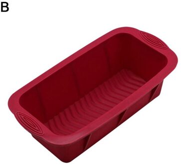 Grote Siliconen Rechthoek Non Stick Brood Cakevorm Bakvormen Bakken Pan Oven Non-stick Bakvorm Keuken Opslag levert