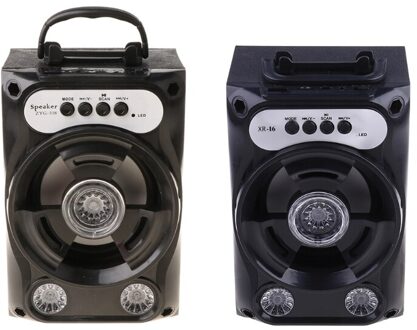 Grote Size Bluetooth Luidspreker Wireless Sound Systeem Bass Stereo Met Led Light Ondersteuning Tf Card Fm Radio Outdoor Sport Travel