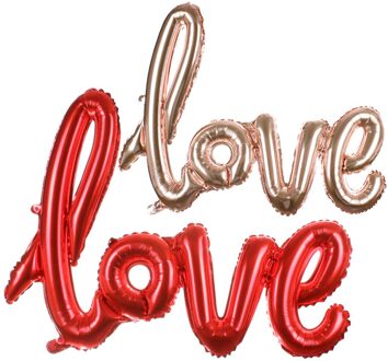 grote sluit hele LIEFDE Brief Folie Ballon Wedding Valentijnsdag Party Decoratie opblaasbare Ballon
