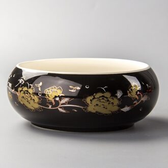 Grote Thee Wassen Kommen Chinese Thee Set Thee Cup Gewassen Thee Kom Multifunctionele Bloempot Keramische Accessoires Theeceremonie Set DP093BZ