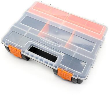 Grote Toolbox Huishoudelijke Onderhoud Elektricien Gereedschapskist Multifunctionele Abs Hardware Auto Reparatie Anti-Val Doos