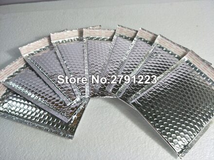 Grote verkoop! [40 pcs] 16*20 + 4 cm Zilver Bubble Envelop Mailer Verpakking Bubble Envolope Tas