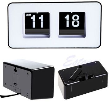 Grote Verkoop Retro Flip Classic Stijlvolle Desk Auto Moderne Wandklok