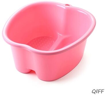 Grote Voetenbad Spa Bad Wastafel Emmer Soak Voeten Detox Pedicure Massage 3 Kleuren roze