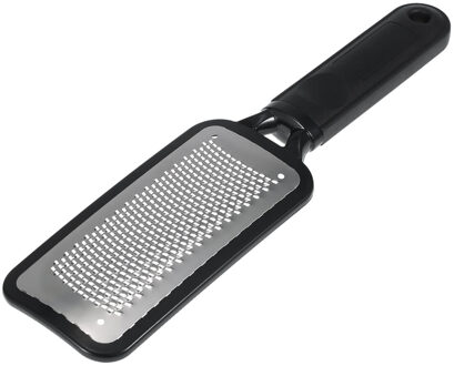 Grote Voetrasp Eelt Remover Pedicure Voet File Hard Skin Verwijderen Rvs Voet Slijpen Tool Black