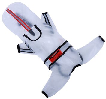 Grote Waterdichte Hond Regenjas Met Kap Giet Chien Transparante Regen Jumpsuit Impermeables Huisdier Regent Jas Hond Windjack XXXL