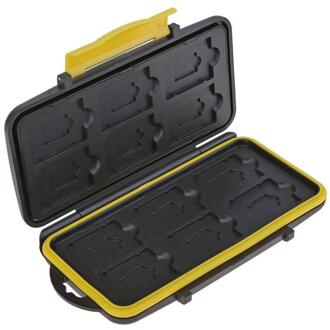 Grote Waterdichte Memory Card Case Alle In Een Anti-Shock 12SD + 12TF Capaciteit Opslag Houder Doos Gevallen Voor sd/Sdhc/Sdxc/Micro Sd