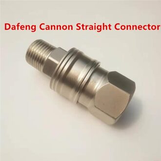 Grote Wind Gun Quick Connector Met Schakelaar Klep Hogedruk Slip Staal Gezamenlijke Luchtpijp Pneumatische Tool Wind Gun Accessoires leger groen