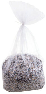 Grote zak met gekleurde confetti 10 kg - Confetti Multikleur