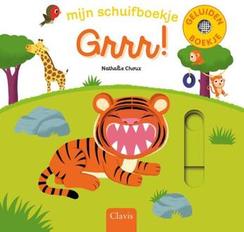 Grrr! Mijn schuif- en geluidenboekje. - Boek Nathalie Choux (9044834053)