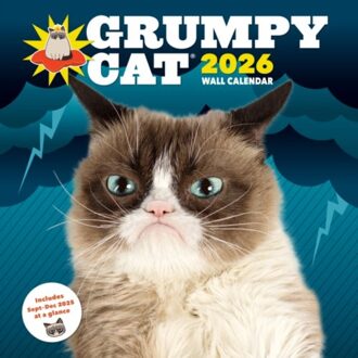 Grumpy Cat 2026 Wall Calendar - Grumpy Cat