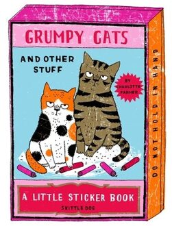 Grumpy Cats And Other Stuff - Little Sticker Books - Charlotte Farmer