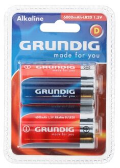 Grundig 4x stuks Batterijen Lr20 Grundig