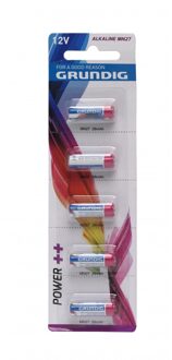 Grundig Batterijen 27a/mn27 12 Volt 5 Stuks