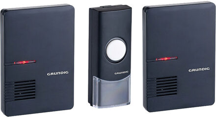 Grundig Draadloze Deurbel 2 Draagbare Ontvangers