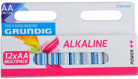 Grundig Grunig Batterijen penlites voordeelpakket - AA - 12x stuks
