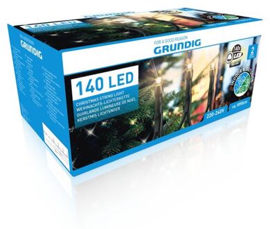 Grundig Kerstverlichting - 140 LEDs - 1890 cm - In- en Outdoor - Warm Wit - IP44