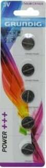 Grundig Knoopcelbatterijen Cr1620 325 Mah 5 Stuks